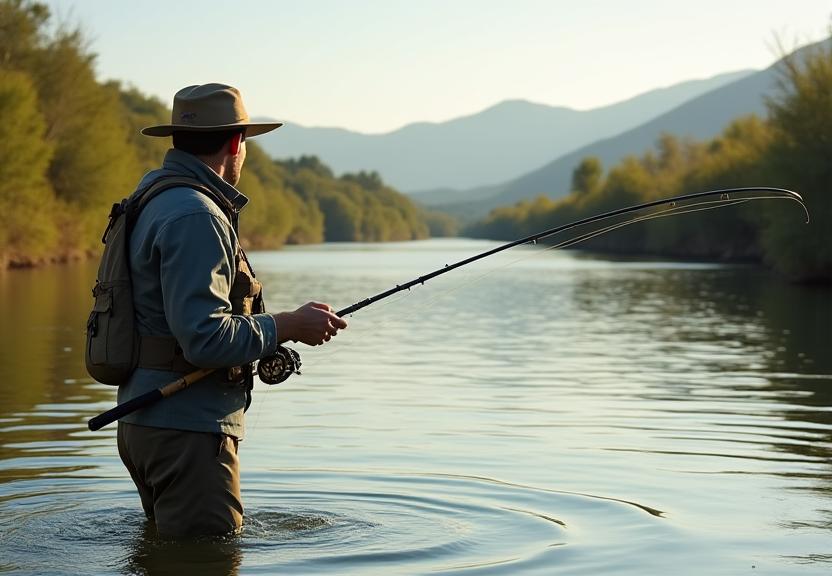 Pesca exclusiva en el río Ebro